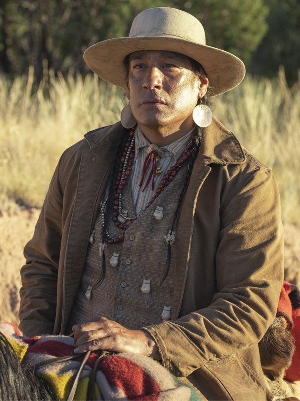 1923 Michael Spears Brown Cotton Jacket Shop now