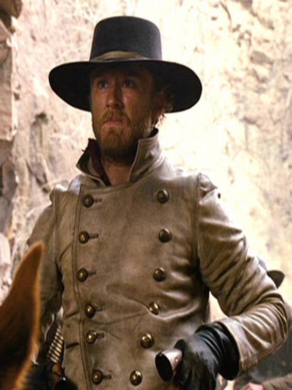 310 to Yuma Ben Foster Beige Leather Tailcoat Shop now