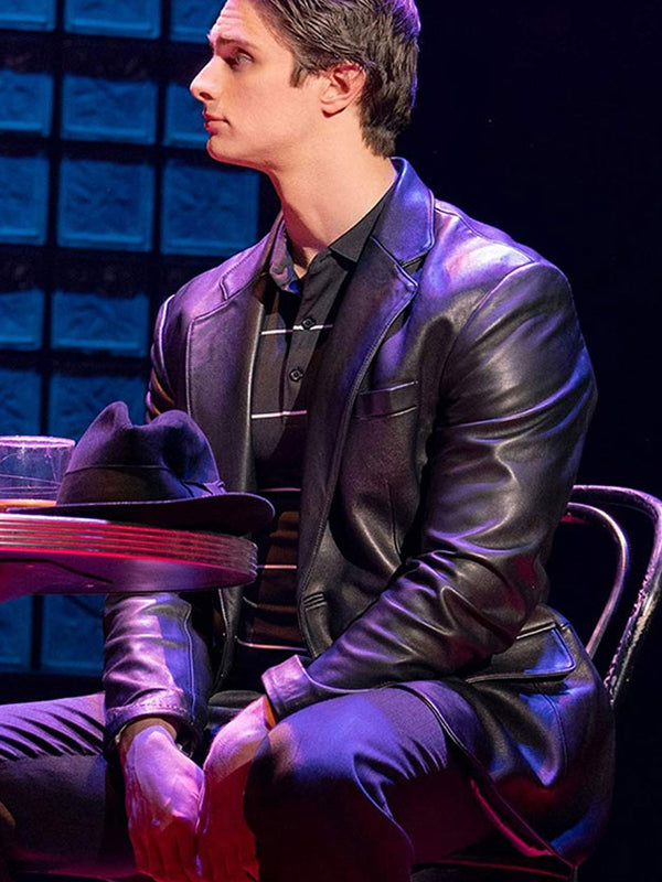 A-Bronx-Tale-Lillo-Brancato-Black-Leather-Blazer-Buy-now