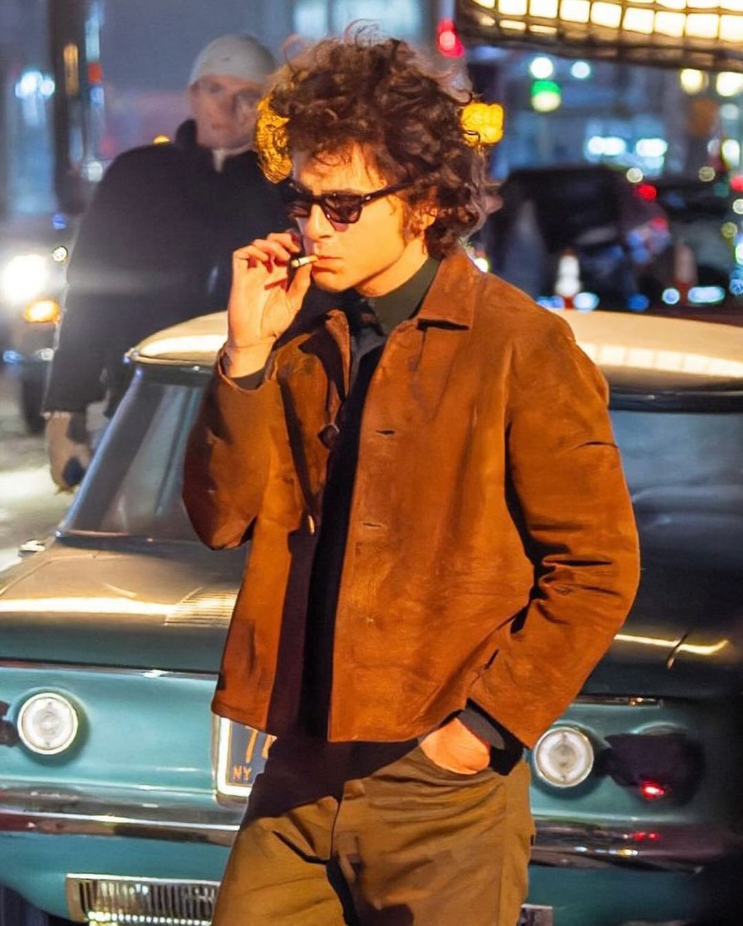 A Complete Unknown Bob Dylan Vintage Suede Jacket Black Friday Sale