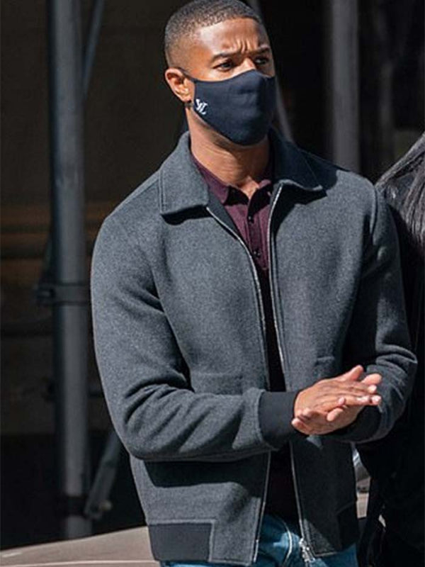 A Journal For Michael B. Jordan Wool Jacket Free Shipping USA UK Europe