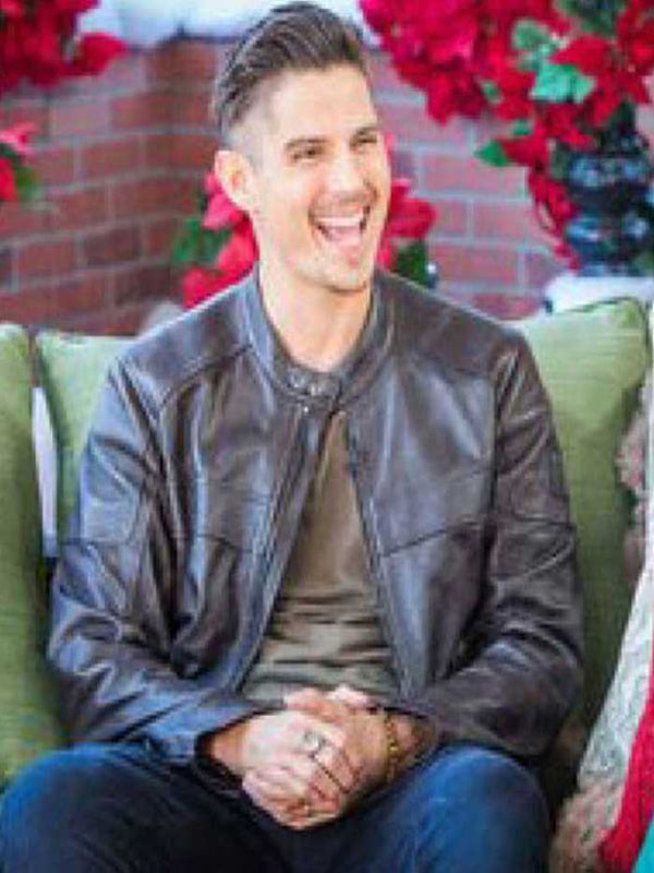 A Veteran Christmas Sean Faris Leather Jacket Easter Sale