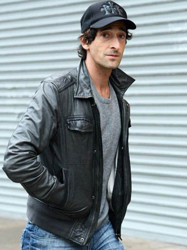 Adrien Brody The Pianist Leather Jacket Buy now