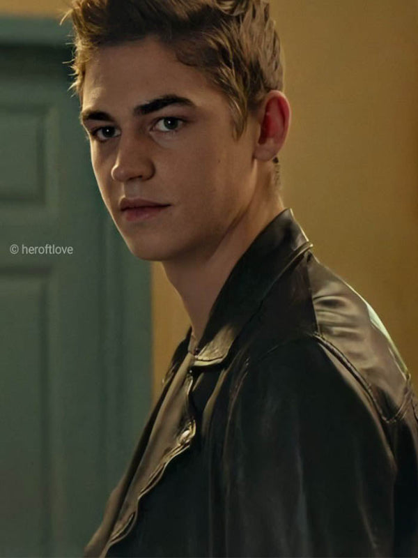 After Hero Fiennes Tiffin Hardin Black Leather Jacket Shop now
