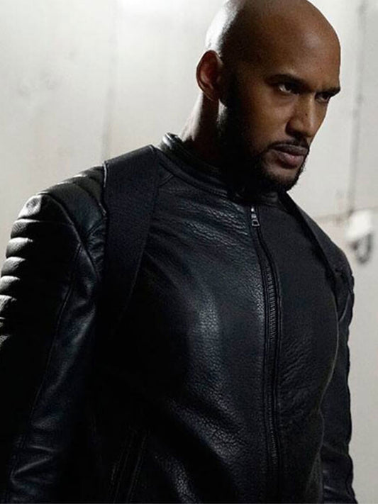 Agents Of S.H.I.E.L.D Henry Black Leather Jacket Sale