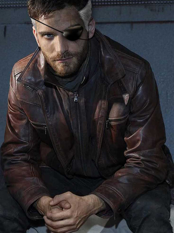 Agents Of Shield Deke Shaw Brown Leather Jacket Buy now