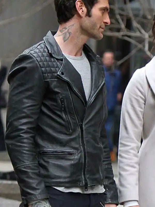 Alan Powell Quantico Brando Leather Biker Jacket Black Friday Sale