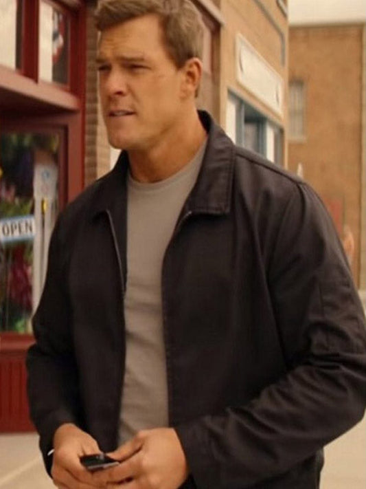 Alan Ritchson Jack Reacher Season 2 Black Cotton Jacket Hot Sale