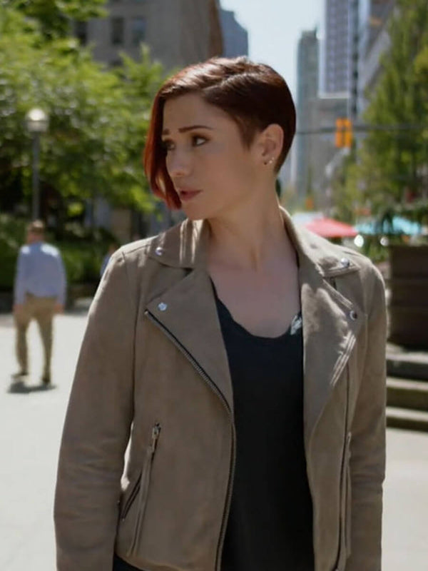 Alex Danvers Supergirl Brown Leather Suede Jacket Gifts For Her