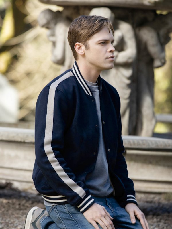 Alexander Calvert Supernatural S15 Varsity Wool Jacket Gifts For Him
