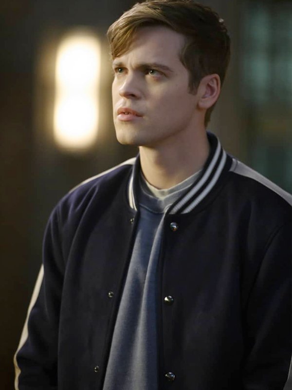 Alexander Calvert Supernatural S15 Varsity Wool Jacket Shop now