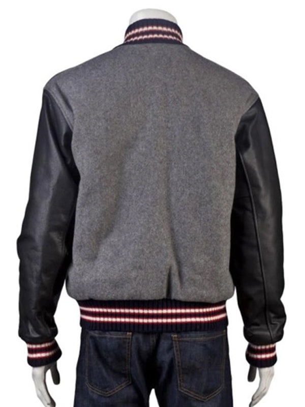 Andrew Garfield Wool Varsity Jacket Shop now