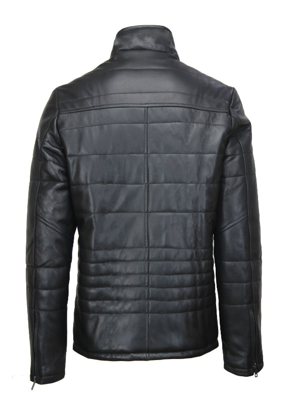 Andrew Tate Top G Cobra Bomber Leather Jacket Veste en cuir