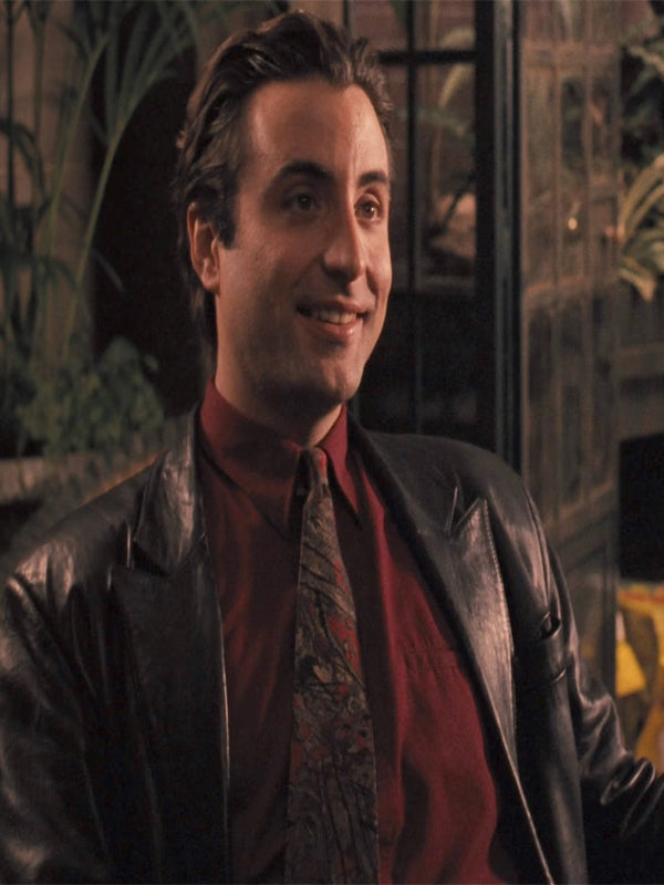 Andy Garcia The Godfather Vintage Leather Coat Christmas Sale
