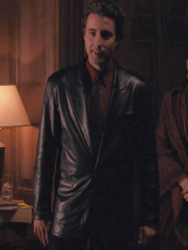 Andy Garcia The Godfather Vintage Leather Coat
