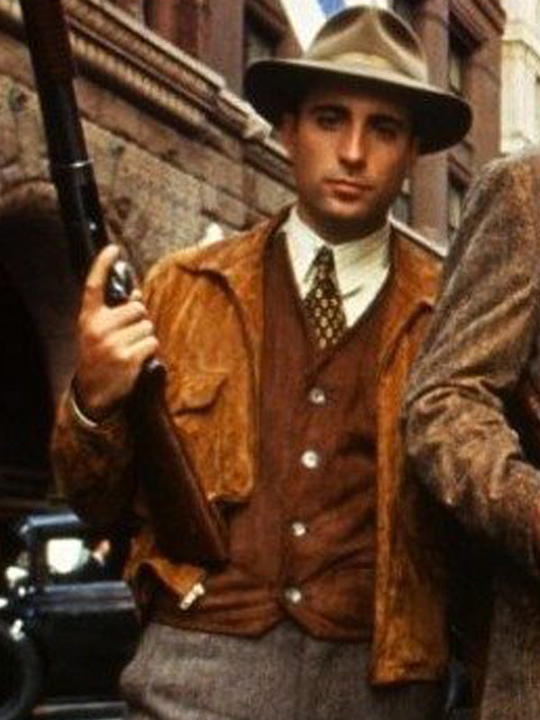 Andy Garcia The Untouchables Vintage Suede Leather Jacket Celebrity Sale