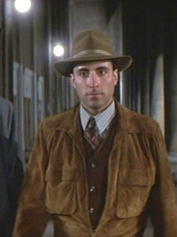Andy Garcia The Untouchables Vintage Suede Leather Jacket Shop now
