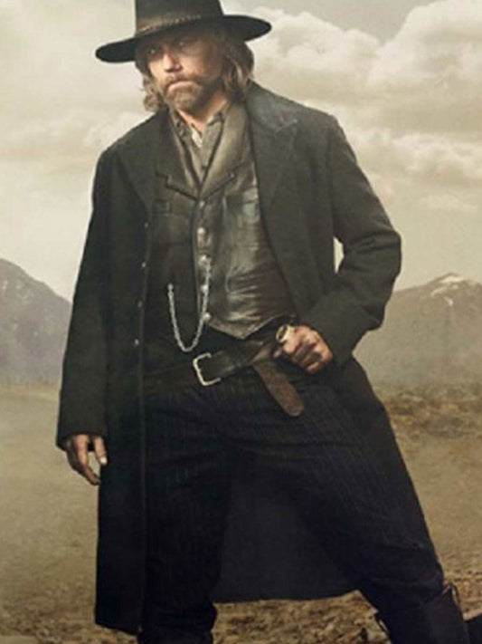 Anson Mount Hell On Wheels Gray Wool Coat Black Friday Sale