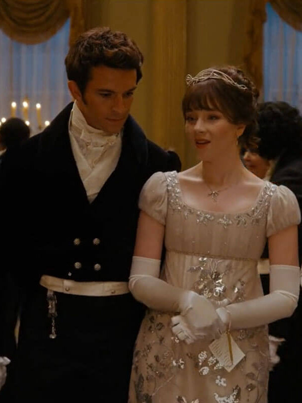 Anthony Bridgerton Black Velvet Jonathan Bailey Tailcoat Gifts For Him