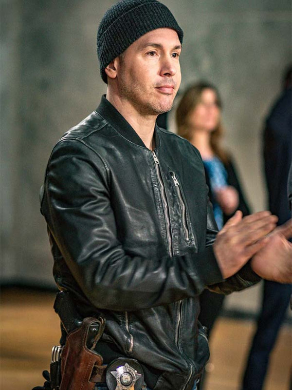 Antonio Dawson Chicago P.D. Leather Jacket Black Friday Sale