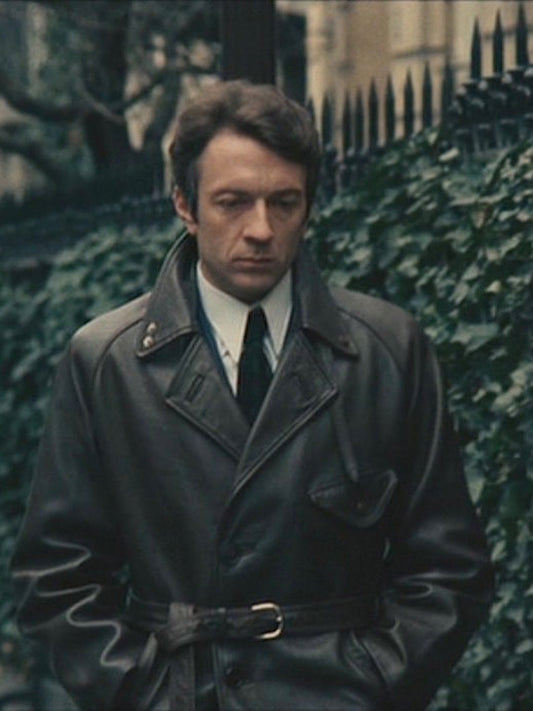 Army of Shadows Paul Meurisse Vintage Black Leather Coat Buy now