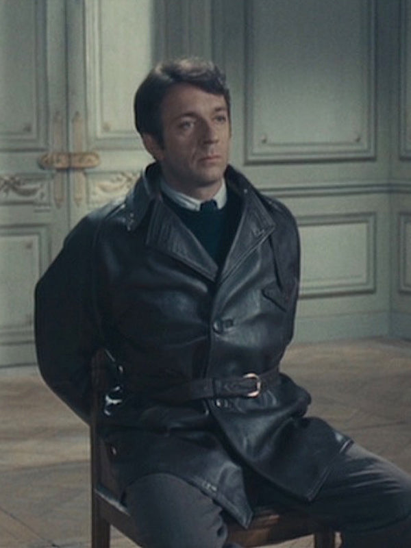 Army of Shadows Paul Meurisse Vintage Black Leather Coat Sale