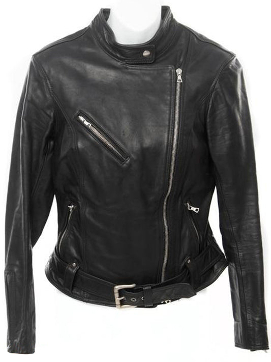 Ashley Magnus Sanctuary Black Leather Jacket