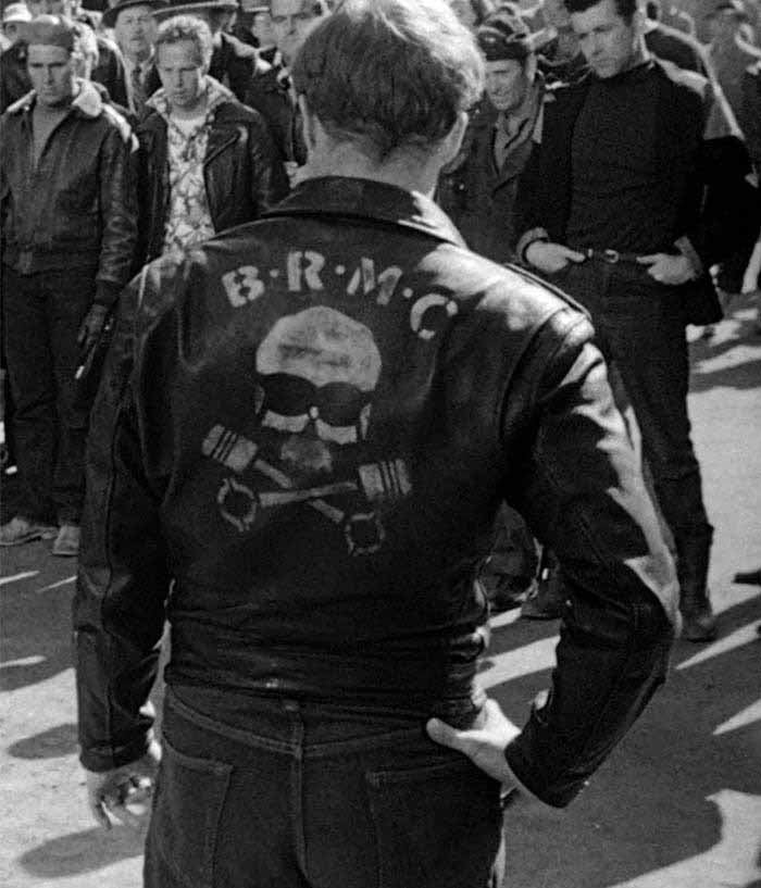 BRMC Motorcycle Club Johnny Strabler Black Leather Jacket UK USA Europe