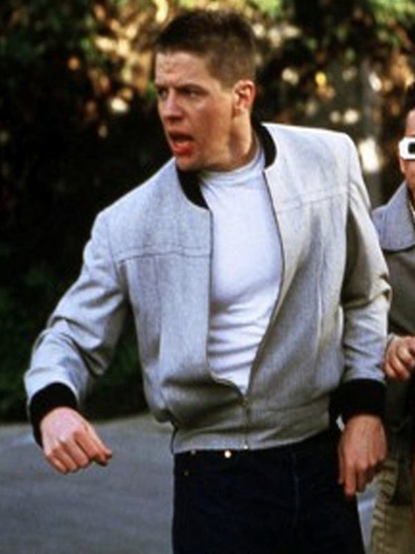 Back To The Future Thomas F Wilson Wool Jacket Halloween Costume