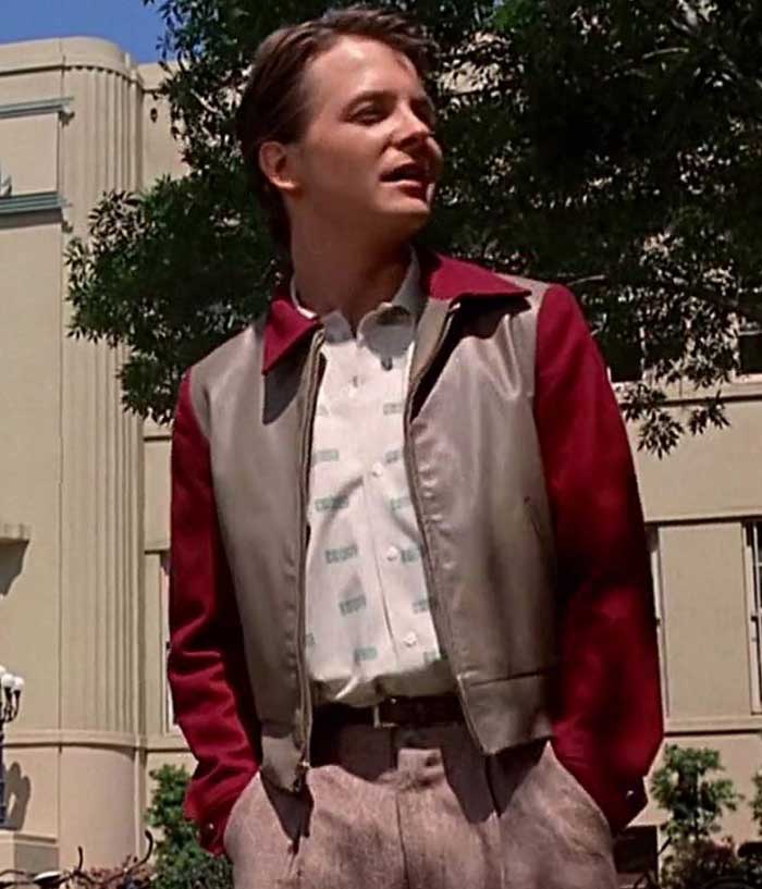 Back to the Future 1955 Marty McFly Vintage Leather Jacket Shop Now