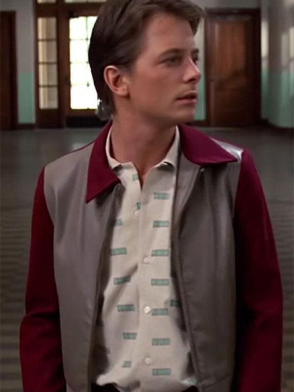Back to the Future 1955 Marty McFly Vintage Leather Jacket