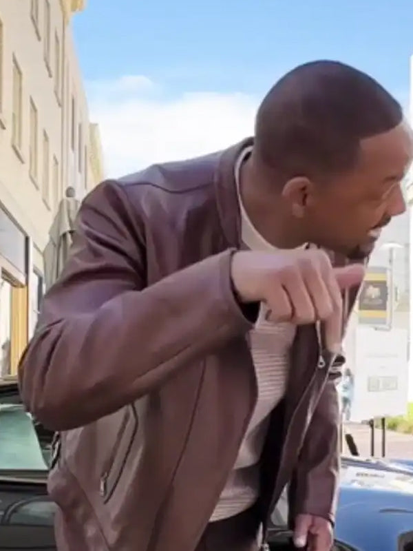 Bad Boys Ride or Die Will Smith Leather Jacket Shop now