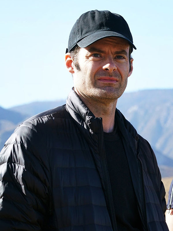 Barry S2 Bill Hader Bomber Black Puffer Jacket Black Friday Sale