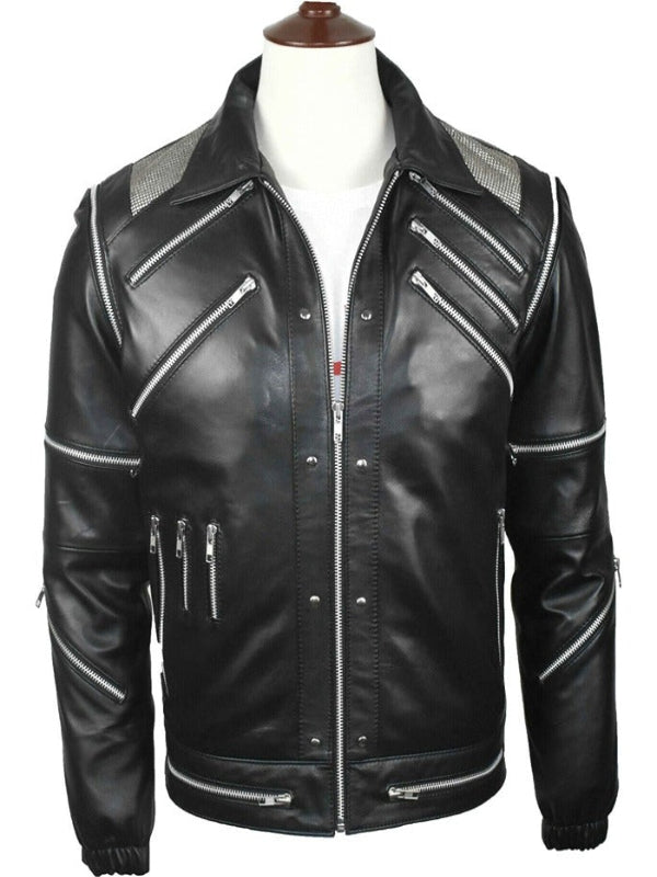 Beat It Michael Jackson Vintage Leather Jacket