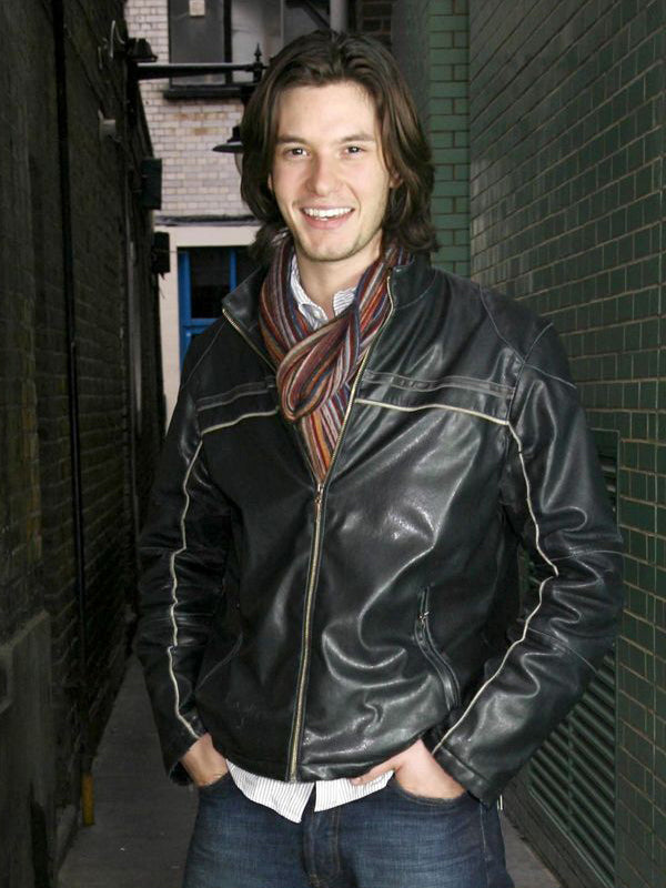 Ben Barnes Black Classic Leather Jacket