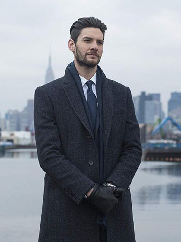 Billie Russo The Punisher Gray Wool Coat
