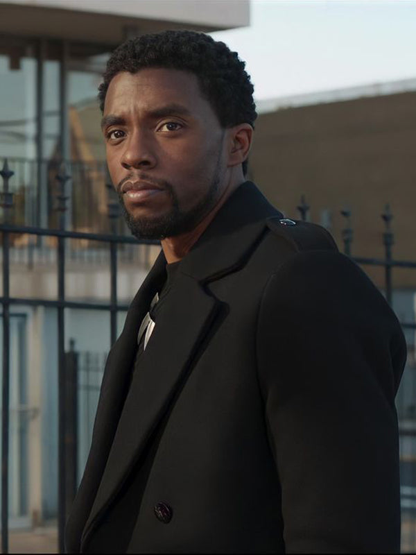 Black Panther T_Challa Black Wool Coat Black Friday Sale