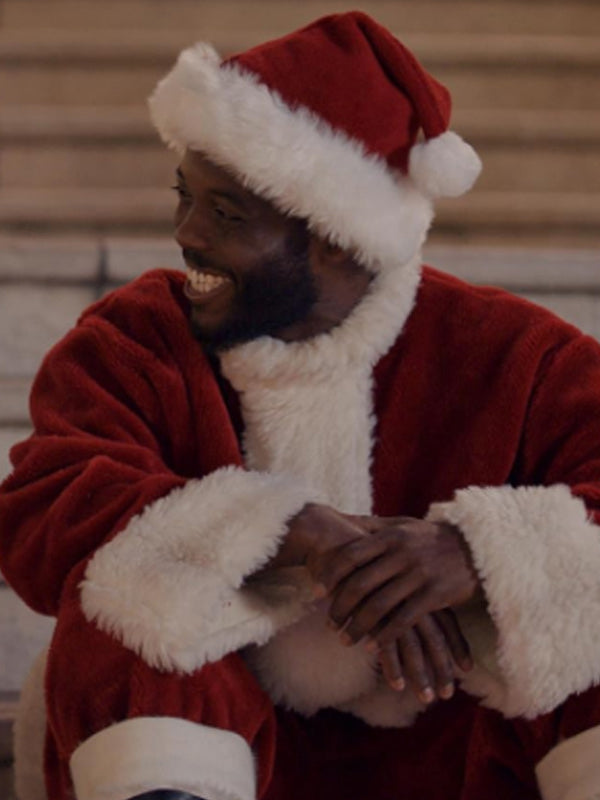 Blake Leeper Holiday Twist Santa Christmas Red Velvet Coat Sale
