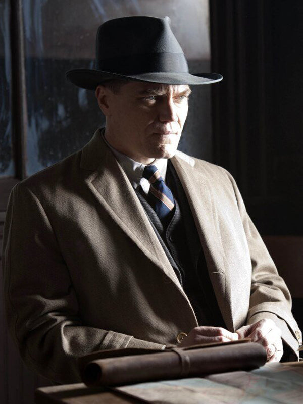 Boardwalk Empire Michael Shannon Trench Wool Coat Easter Sale