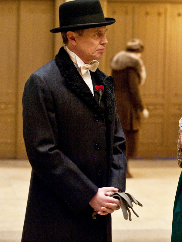 Boardwalk Empire Nucky Thompson Classic Wool Gray Coat Free Shipping UK USA Canada