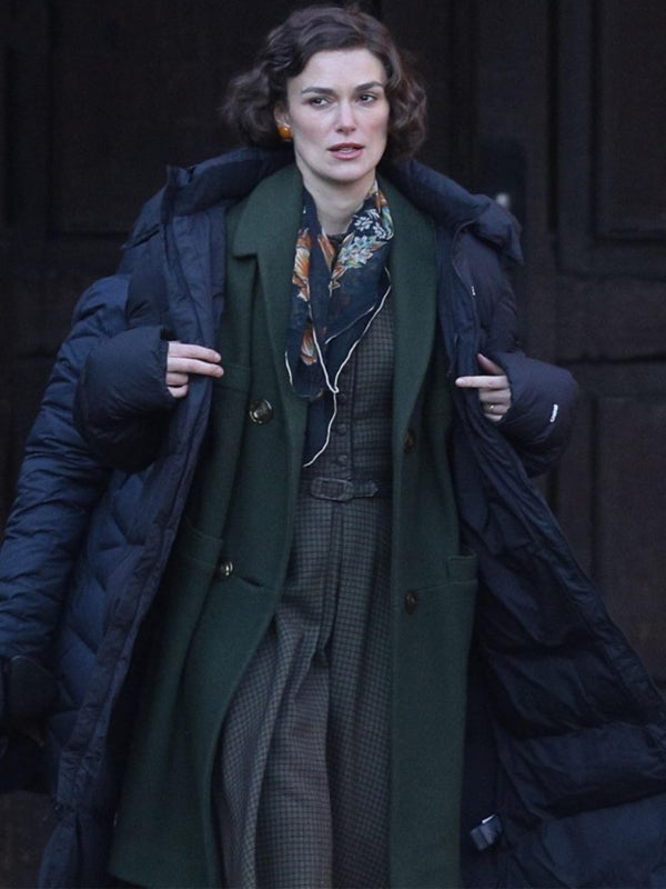 Boston Strangler Keira Knightley Trench Wool Coat New Year Sale