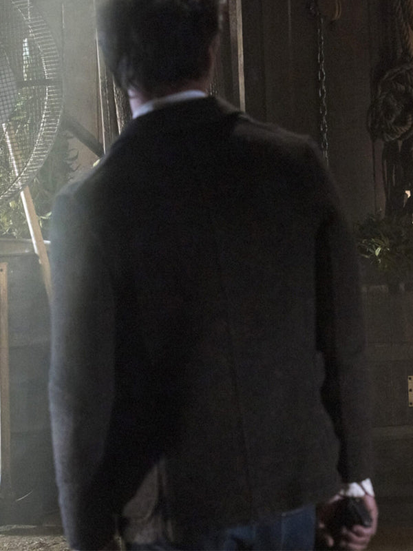 Boyd Crowder Justified Black Classic Wool Coat