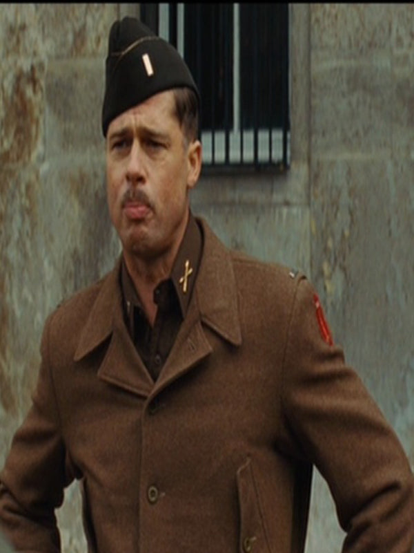 Brad Pitt Inglourious Basterds Vintage Wool Jacket Easter Sale