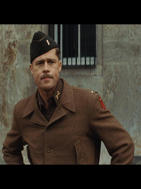 Brad Pitt Inglourious Basterds Vintage Wool Jacket Shop now
