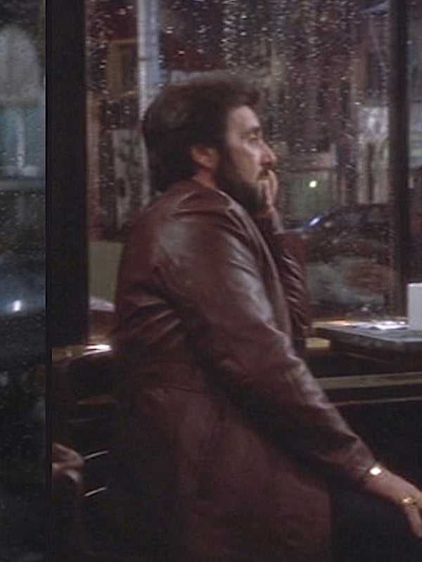 Carlito Way Al Pacino Brown Leather Jacket Winter Sale