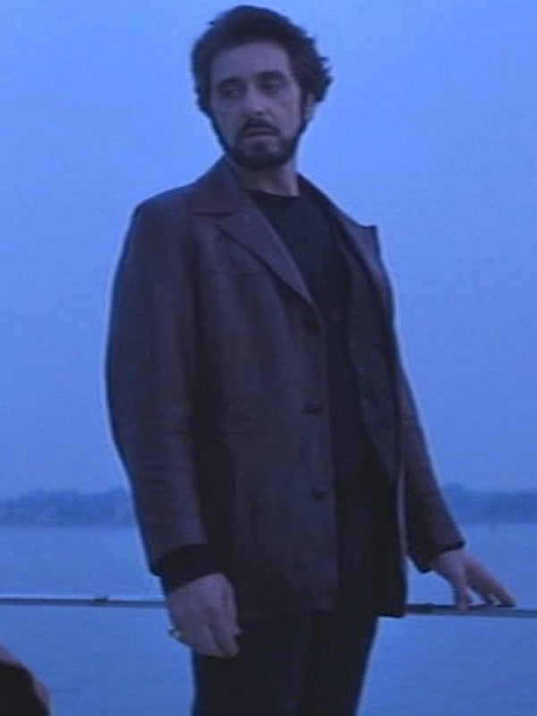 Carlito Way Al Pacino Brown Leather Jacket