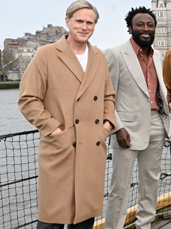 Cary Elwes The Ministry of Ungentlemanly Warfare Wool Coat Shop now