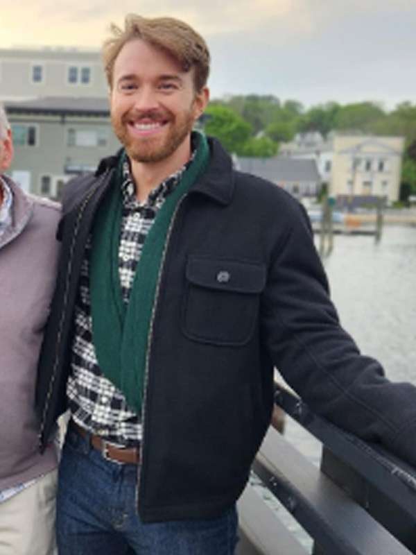 Chandler Massey Mystic Christmas Black Vintage Jacket