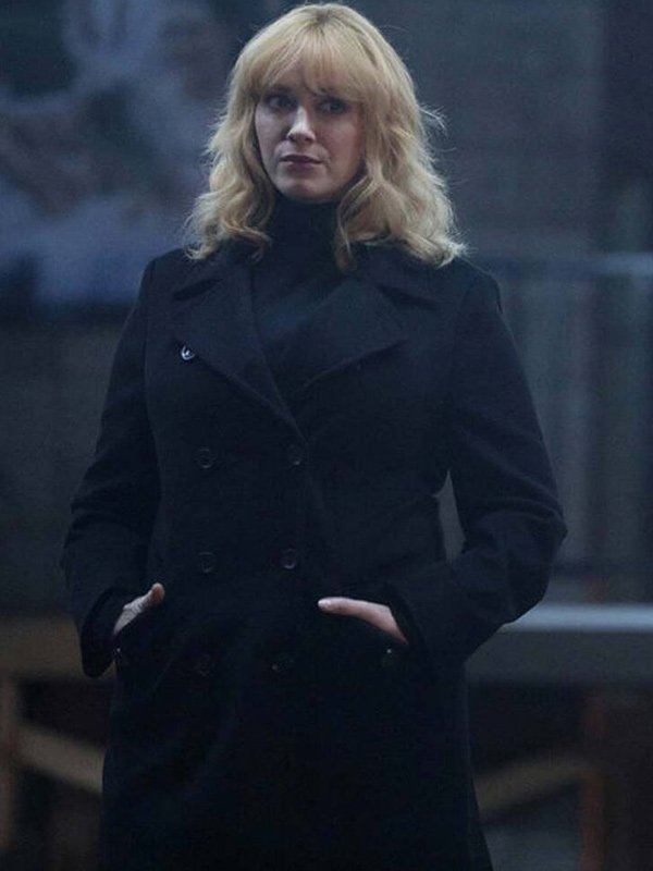Christina Hendricks Good Girls Wool Coat Shop now