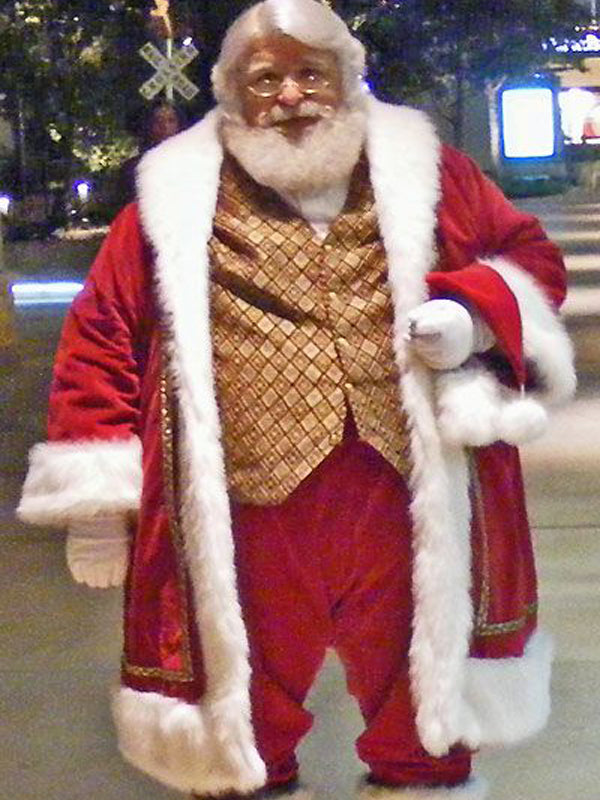 Christmas Bad Santa Claus Red Velvet Winter Coat Black Friday Sale